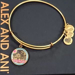 Alex and Ani Miami Charm Bracelet